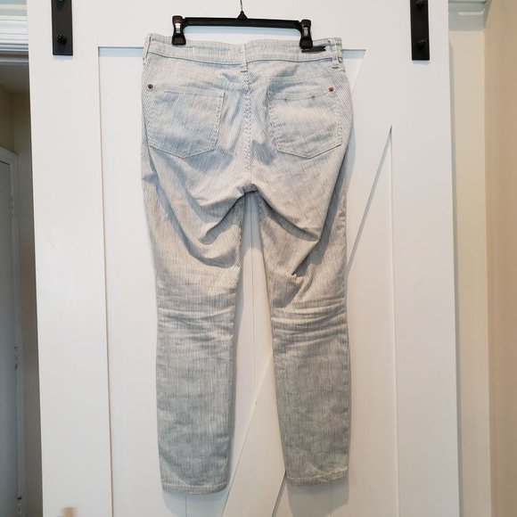 PILCRO & The Letterpress by Anthropologie Mid Rise Skinny Striped Pants, Size 29 - Picture 2 of 9